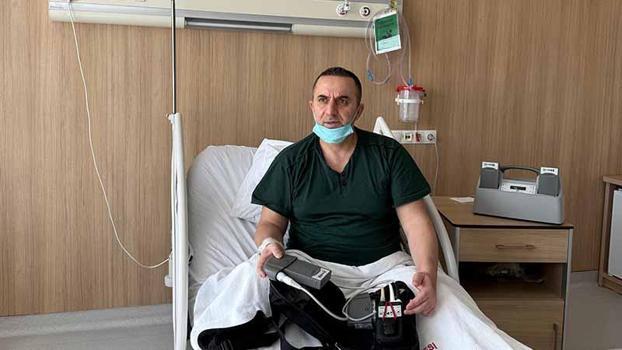 Kalbini 4 yıldır çantada taşıyor