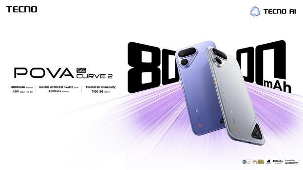 TECNO POVA CURVE 2 5G online satışa açıldı