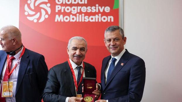 CHP Genel Başkanı Özel, eski Filistin Başbakanı Iştiyye ile görüştü