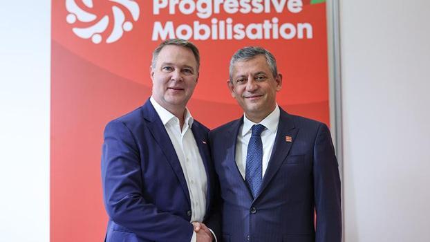 CHP Genel Başkanı Özel, Avusturya Sosyal Demokrat Partisi Genel Başkanı Babler ile bir araya geldi