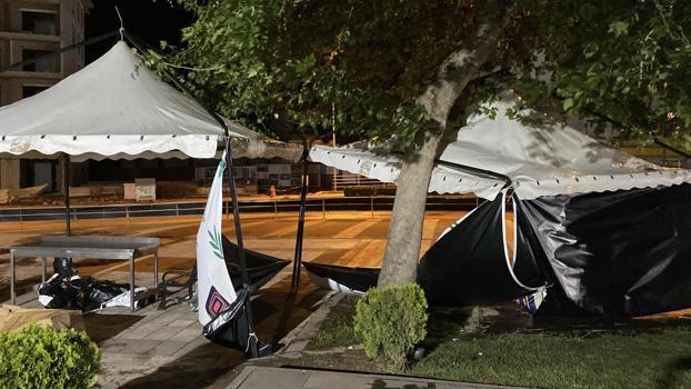 Osmaniye’de şiddetli rüzgar ve fırtına hayatı olumsuz etkiledi