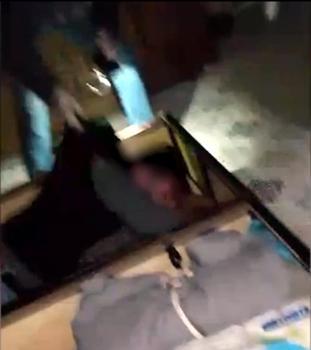 Cezaevi firarisi bazanın içinde yakalandı