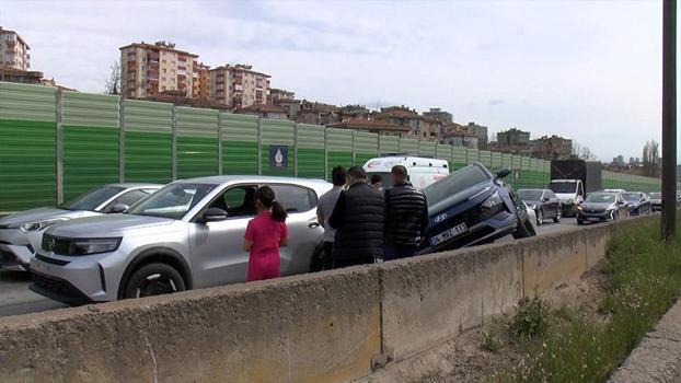 Kartal’da 6 aracın karıştığı zincirleme kaza
