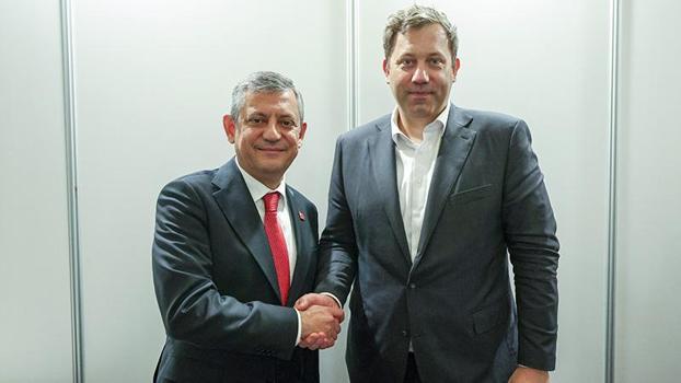 CHP Genel Başkanı Özel, Almanya Başbakan Yardımcısı ve Maliye Bakanı Klingbeil ile görüştü