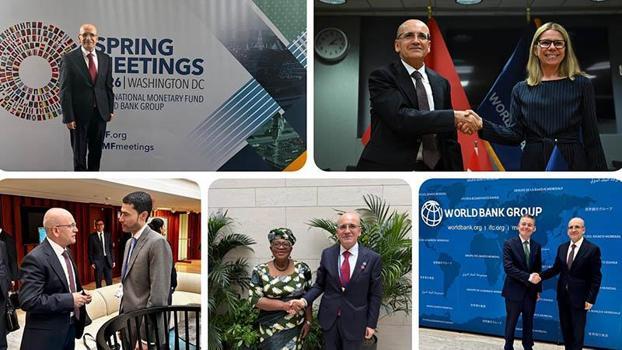 Bakan Şimşek: IMF-Dünya Bankası Bahar Toplantıları kapsamında verimli temaslarda bulunduk