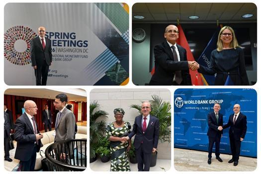 Bakan Şimşek: IMF-Dünya Bankası Bahar Toplantıları kapsamında verimli temaslarda bulunduk