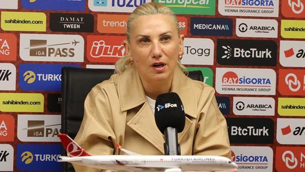 Necla Güngör Kıragası: İsviçre'ye karşı ilk defa bir puan aldık