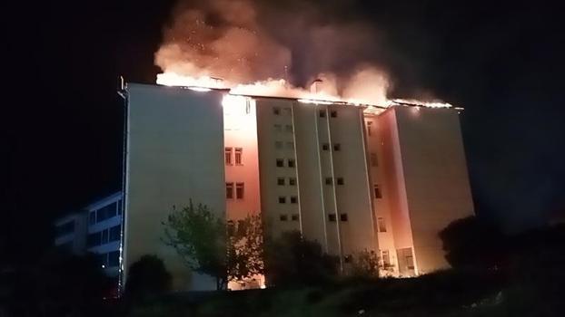 Aydın’da fen lisesi pansiyonunda yangın: 46 öğrenci tahliye edildi