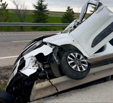 İscehisar'da motosiklet kazası: 1 ölü, 1 yaralı