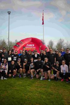 Züber, İstanbul Yarı Maratonu’nda TEV yararına koştu