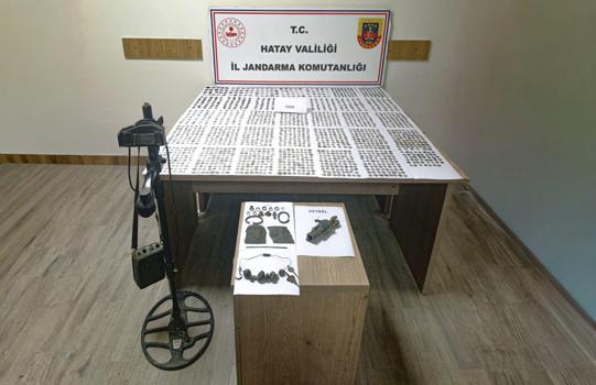 Hatay’da tarihi eser kaçakçılığı operasyonu: 3 gözaltı