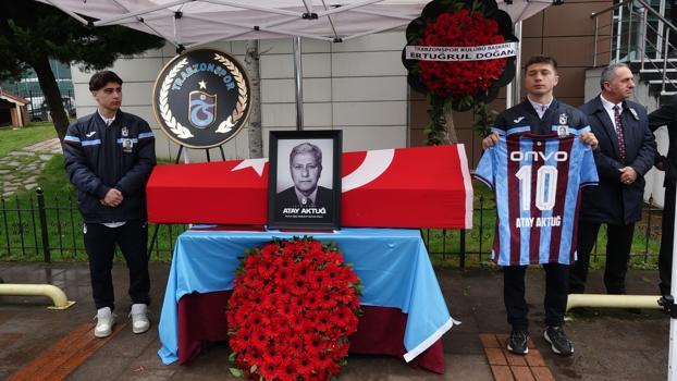 Trabzonspor’da Atay Aktuğ için anma töreni düzenlendi