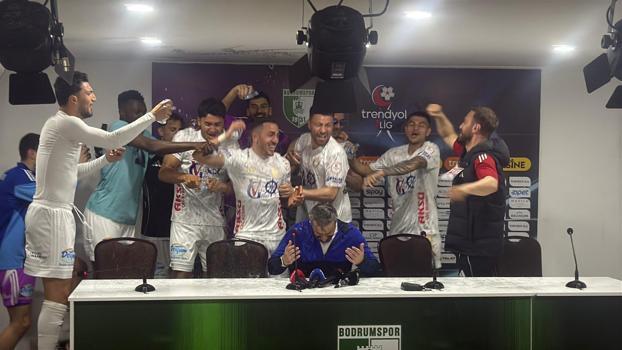 Erzurumspor'da Özbalta'ya sulu sürpriz