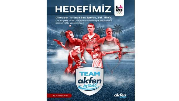 Los Angeles 2028 Olimpiyatları hedefiyle 5 milli sporcuya destek