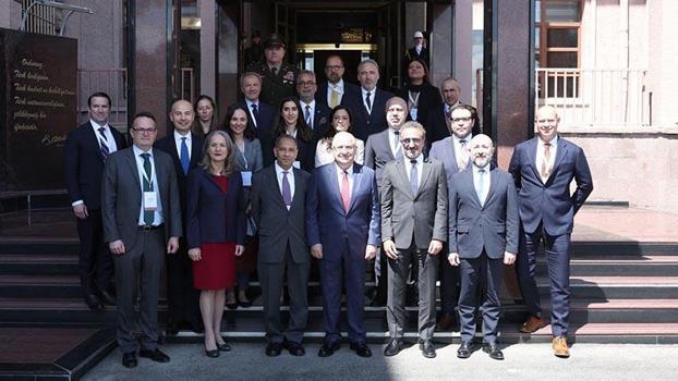 Bakan Güler, ABD-Türkiye İş Konseyi heyetini kabul etti