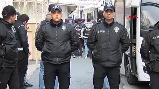 Ataşehir Belediyesi'ne yönelik soruşturmada gözaltına alınanlar sağlık kontrolünden geçirildi