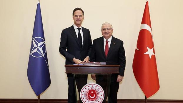 Bakan Güler, NATO Genel Sekreteri Rutte ile bir araya geldi