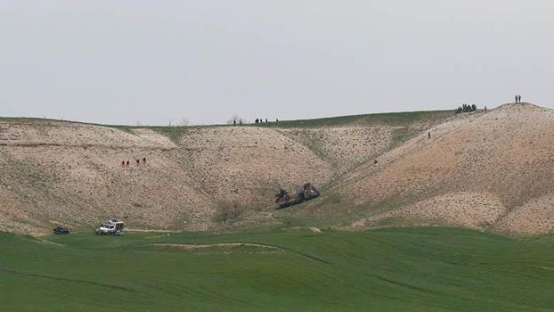 Ankara'da kaza kırıma uğrayan helikopterde incelemeler sürüyor