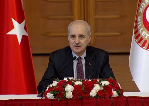 TBMM Başkanı Kurtulmuş, dünya çocuklarını kabul etti