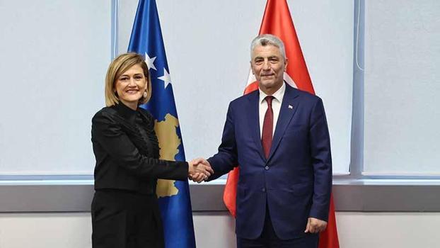 Bakan Bolat, Kosova Sanayi, Girişimcilik, Ticaret ve İnovasyon Bakanı Kusari Lila ile görüştü