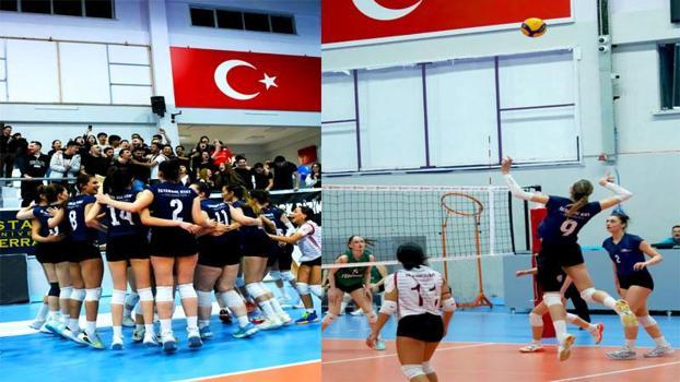 İstanbul Kent Üniversitesi Voleybol Kadın Takımı şampiyon oldu