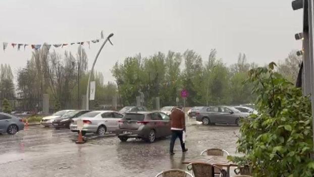 Ankara'da sağanak etkili oldu