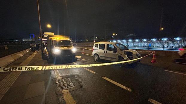 Ankara’da hafif ticari araç ile motosiklet çarpıştı; 1 yaralı