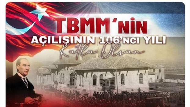 MSB, TBMM'nin 106'ncı kuruluş yılını kutladı