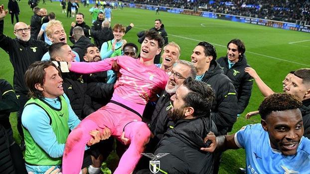 Lazio’nun 21 yaşındaki kalecisi Motta, 4 penaltı kurtarıp takımını finale taşıdı