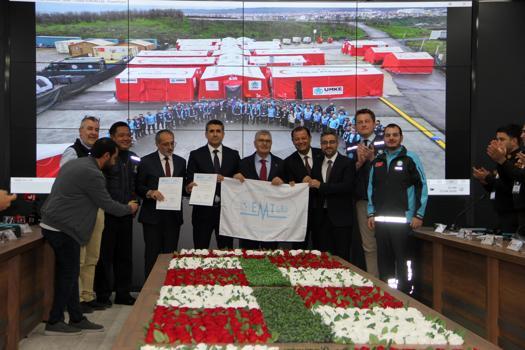 Bingöl UMKE Lojistik ve Operasyon Merkezi’nde bayram teslim töreni