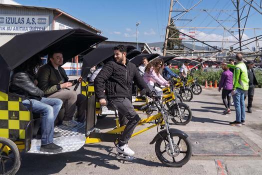 İzmir'de Bisicab dönemi başlıyor