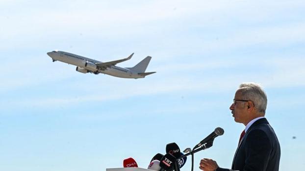 Bakan Uraloğlu: Havalimanı kapasitesi 26 AB ülkesinin nüfusunu aştı