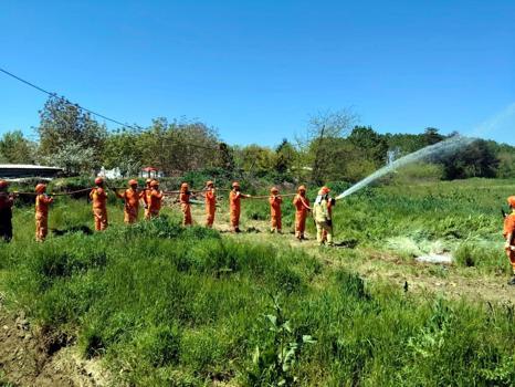 EDAK orman yangınları eğitimini bitirerek, akreditasyon sürecini tamamladı
