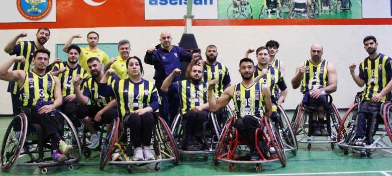 Fenerbahçe Tekerlekli Sandalye Basketbol Takımı, Galatasaray'ı yenerek Avrupa Şampiyonu oldu
