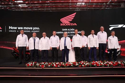 Honda Türkiye, İzmir Aliağa'da motosiklet üretimine başladı / Ek fotoğraflar