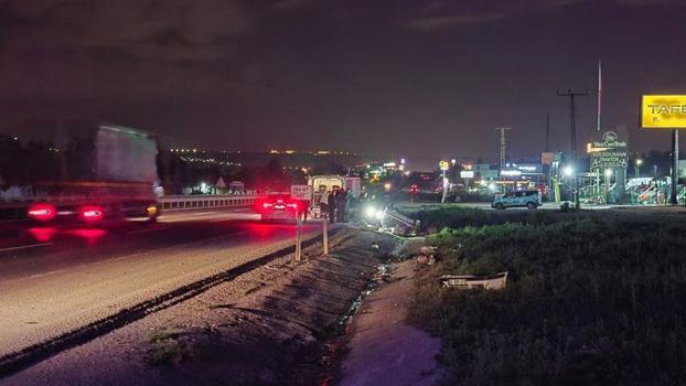 Ankara'da otomobil takla attı: 1 ölü, 2 yaralı