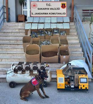 Sakarya'da 'kaçak tütün' operasyonu; 3 gözaltı