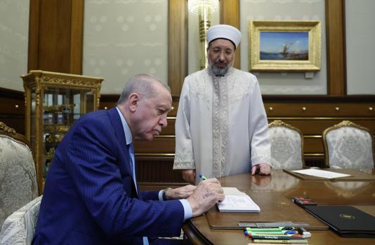 Cumhurbaşkanı Erdoğan, TDV'ye kurban vekaleti verdi