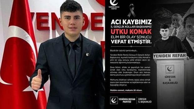 YRP Giresun İl Gençlik Kolları Başkanı, kavgaya müdahale ederken öldürüldü