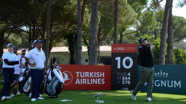 Turkish Airlines Open Golf Turnuvası'nda yıldızlar sahaya çıktı