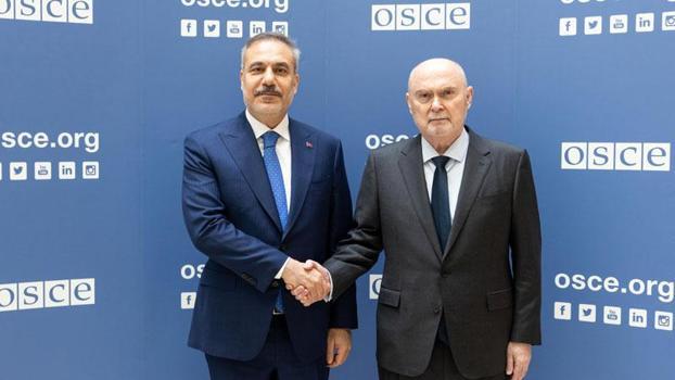 Bakan Fidan, AGİT Genel Sekreteri Sinirlioğlu ile görüştü