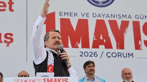 Memur-Sen'den 'Paylaşımda adalet, dünyada barış' mitingi