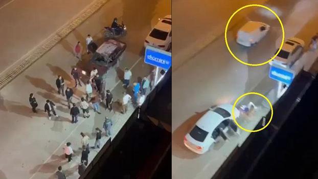 Osmaniye’de 2 kişinin yaralandığı silahlı kavga, kamerada