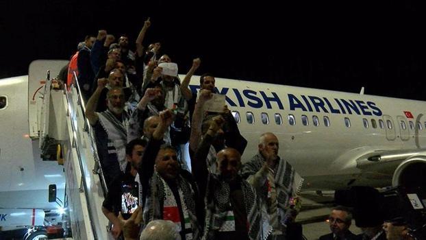 Sumud Filosu aktivistleri İstanbul'a geldi