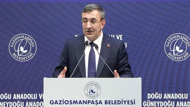 Cumhurbaşkanı Yardımcısı Yılmaz: Türkiye Cumhuriyeti'ni çatışmalardan, ateşten uzak tutuyoruz