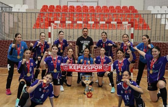 Kepez’in genç sultanları zirvede; Antalya’ya Türkiye şampiyonluğu gururu