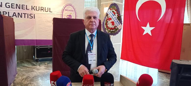 NESOB Başkanı Yeşil, güven tazeledi