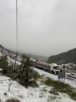 Antalya'da mayıs ayında kar sürprizi