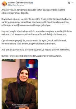 Bakan Göktaş: Aile, başka sevgilerle ikame edilecek kavram değildir