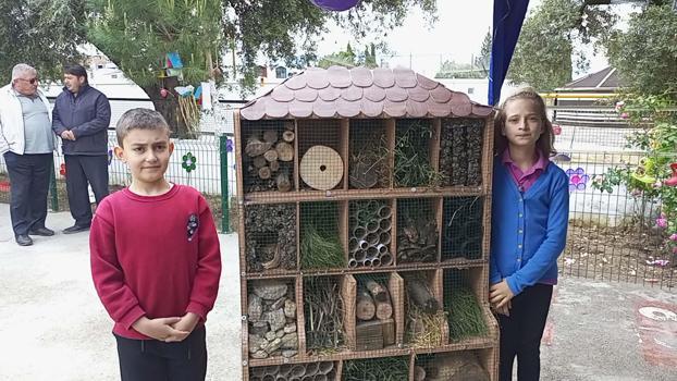 Nazilli'de 'Böcek Oteli' ile sıra dışı yeşil adım